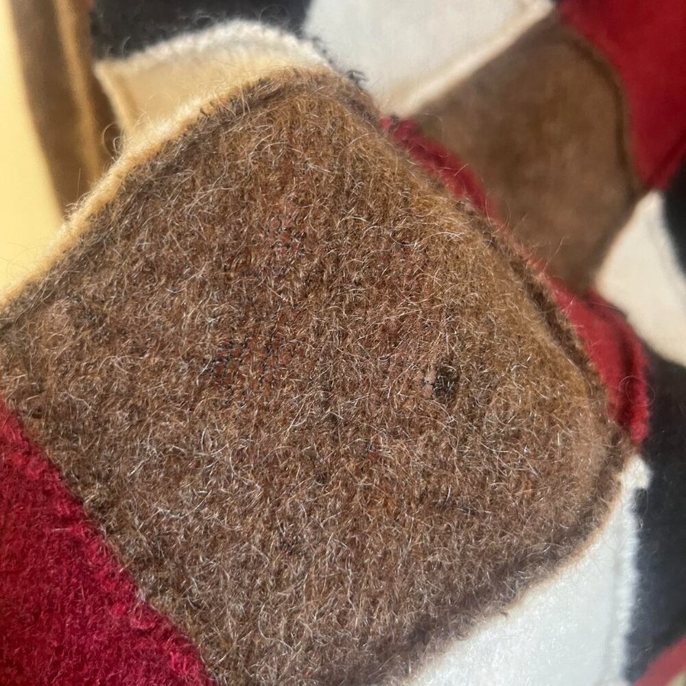 Authentic Burberry Women's Multi-Jumper Argyle Sweater - Picture 5 of 6